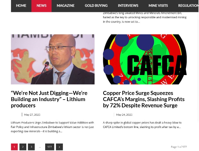 388vip太阳资源比基塔矿业总经理宫学东受邀参加 2025年津巴布韦矿业商会年度矿业会议